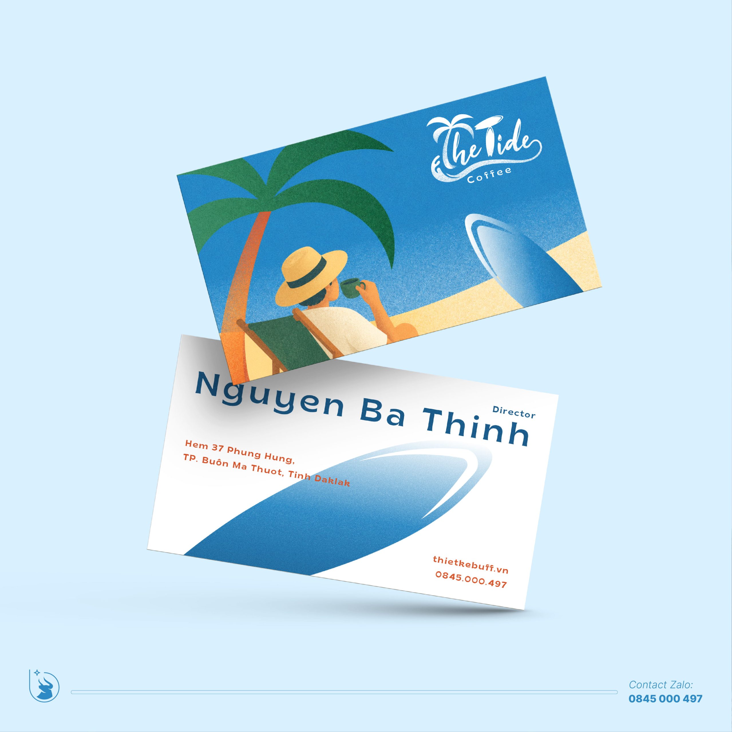 Name Card The Tide Coffee