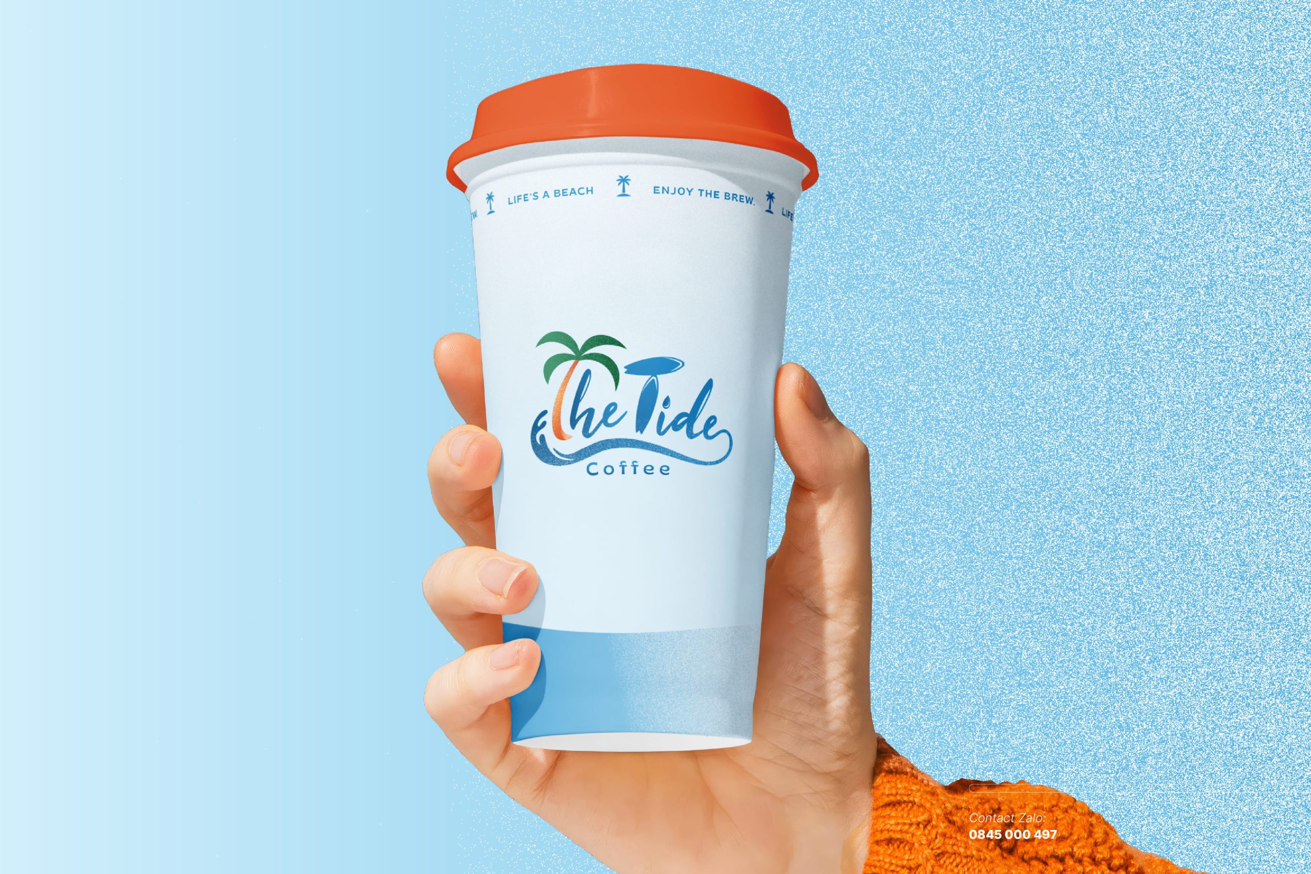 Ly giấy The Tide Coffee
