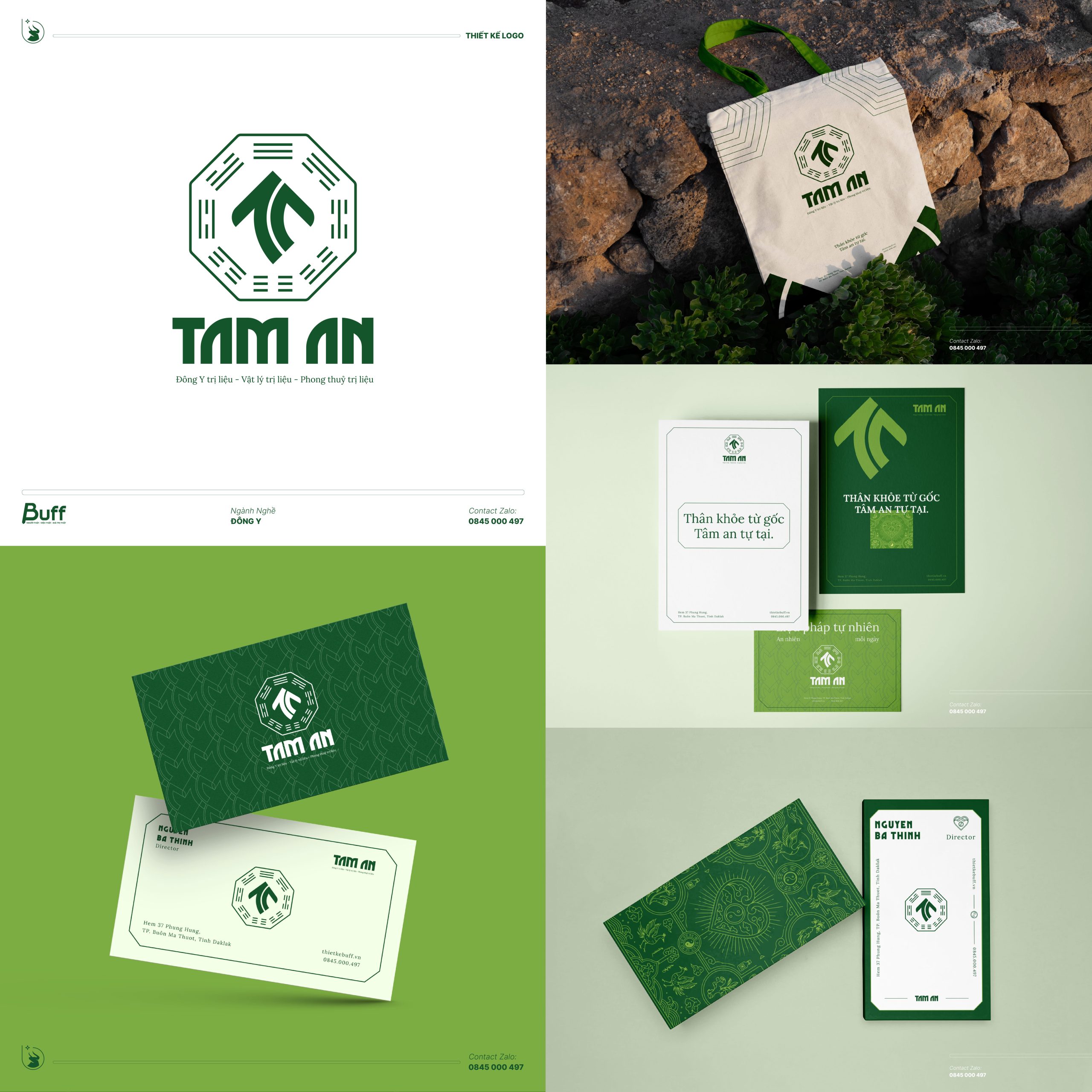 Bộ nhận diện Tam An hoàn chỉnh