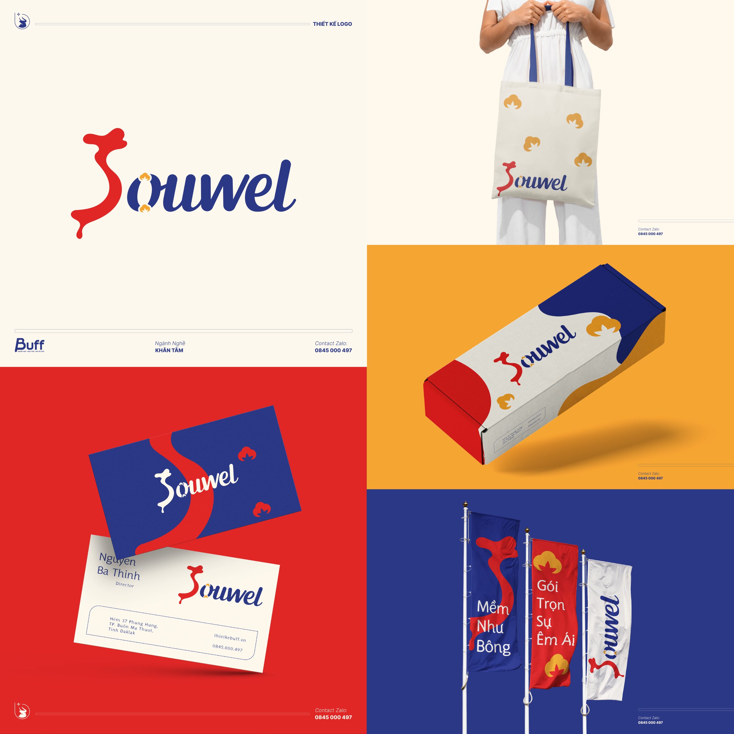 Bộ nhận diện tổng thể Souwel