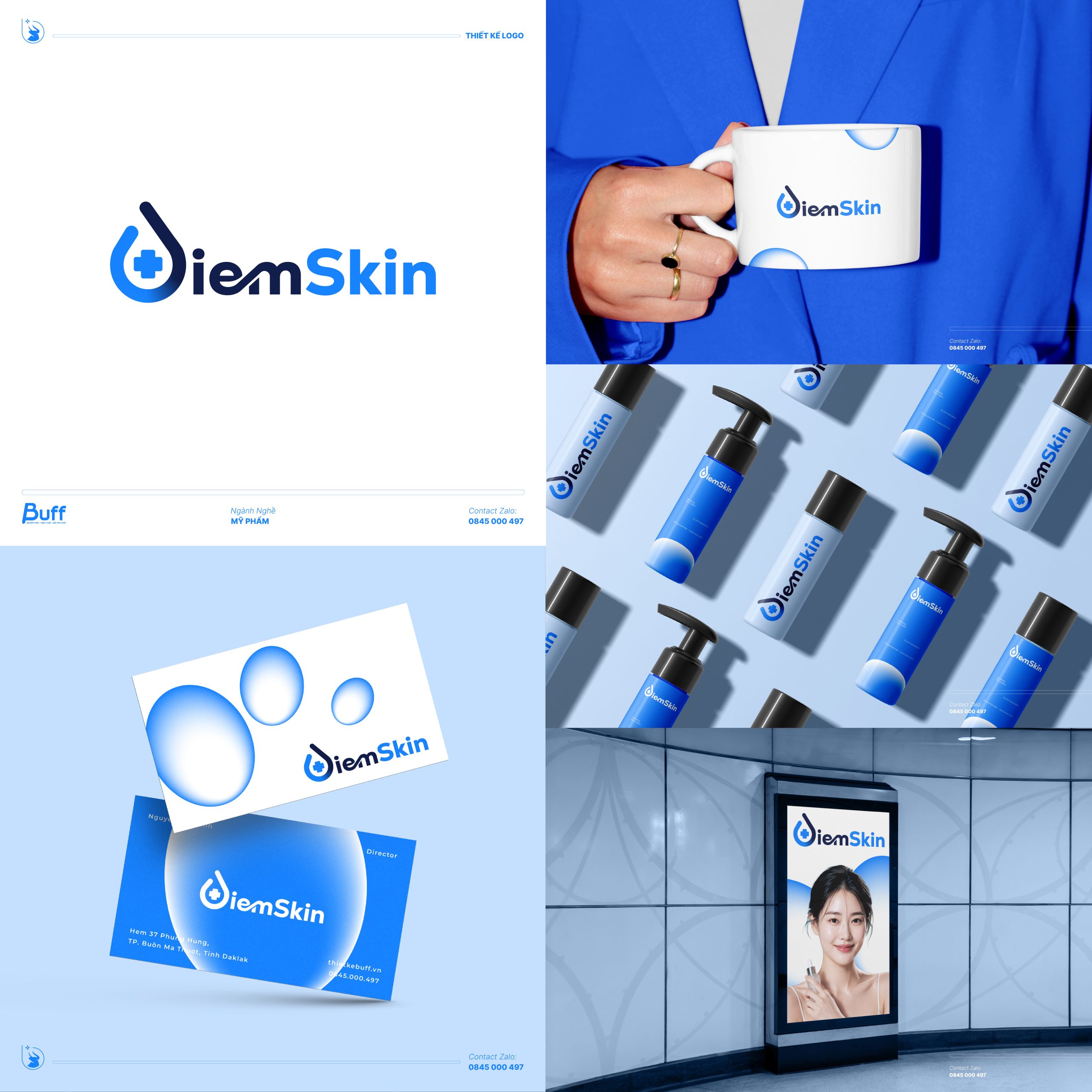 Bộ nhận diện ViemSkin hoàn chỉnh
