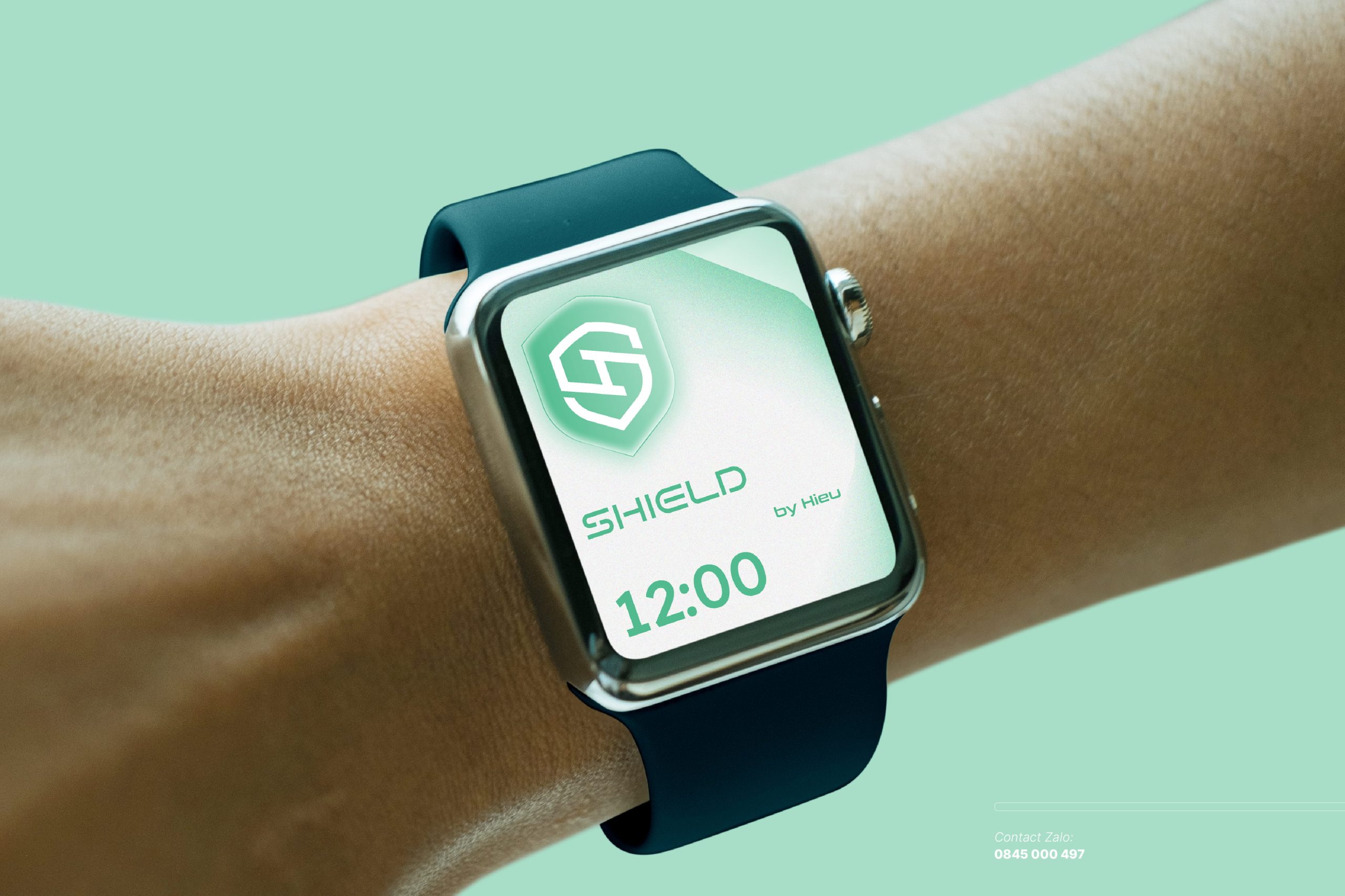 Smartwatch UI Shield by Hieu