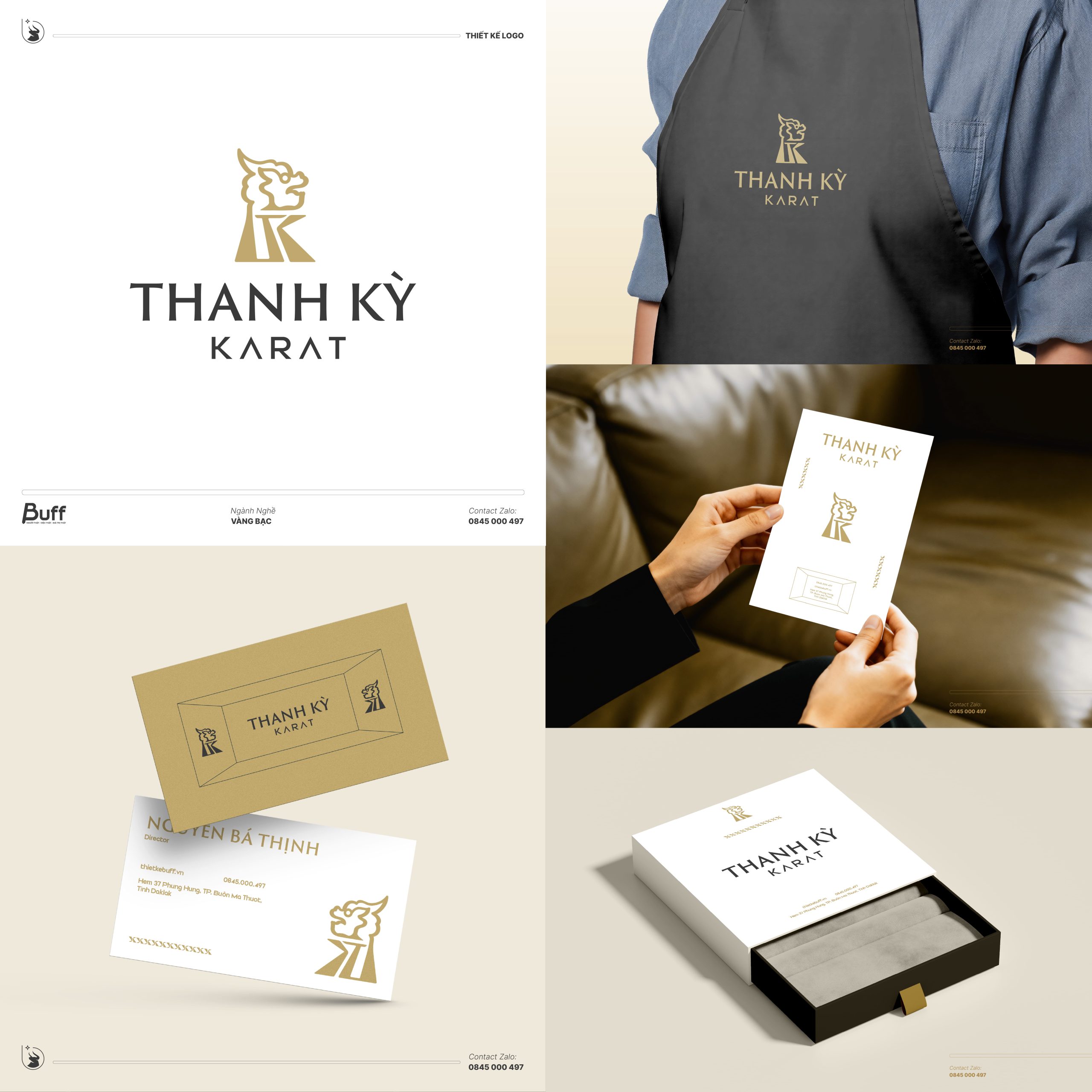 Bộ nhận diện tổng thể Thanh Kỳ Karat