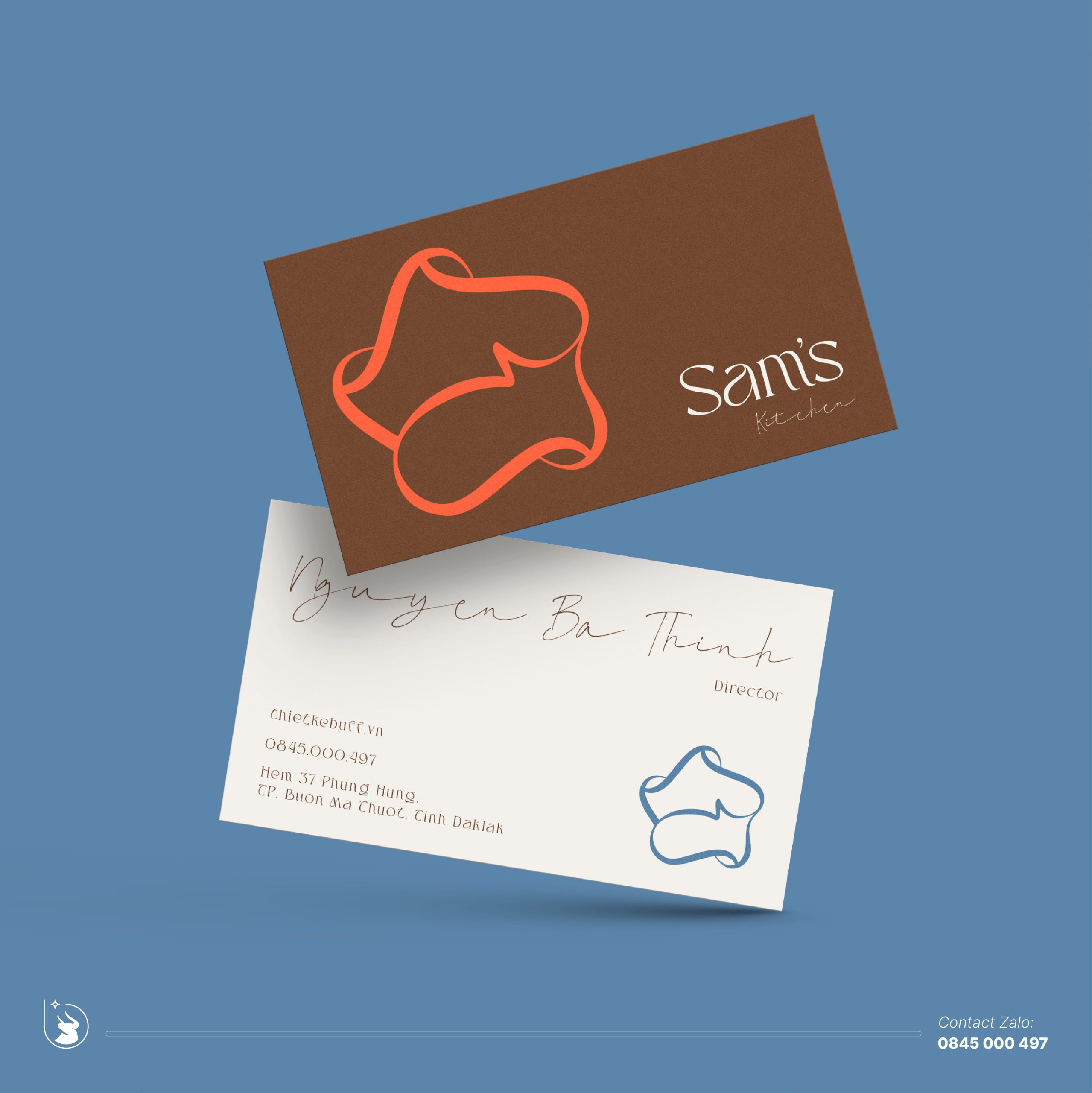 Name Card Sam's Kitchen